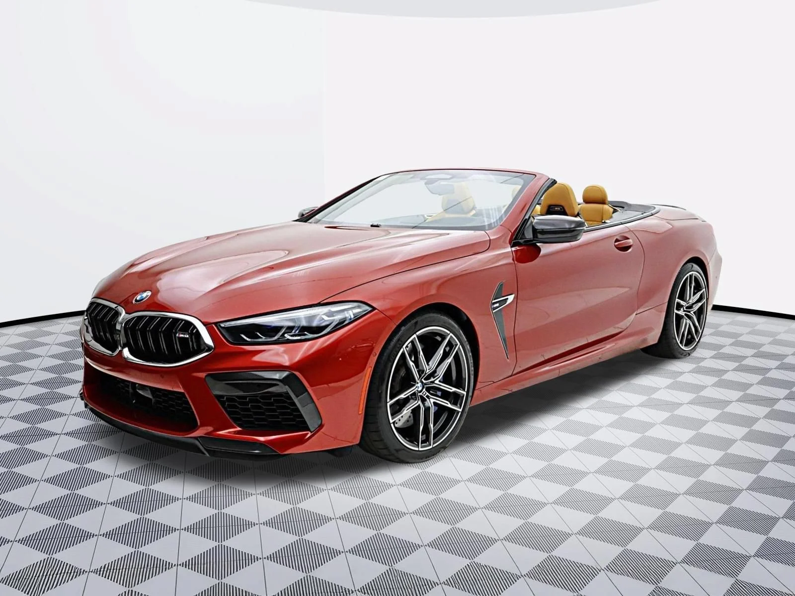 Used 2020 Motegi Red Metallic BMW Convertible image 2