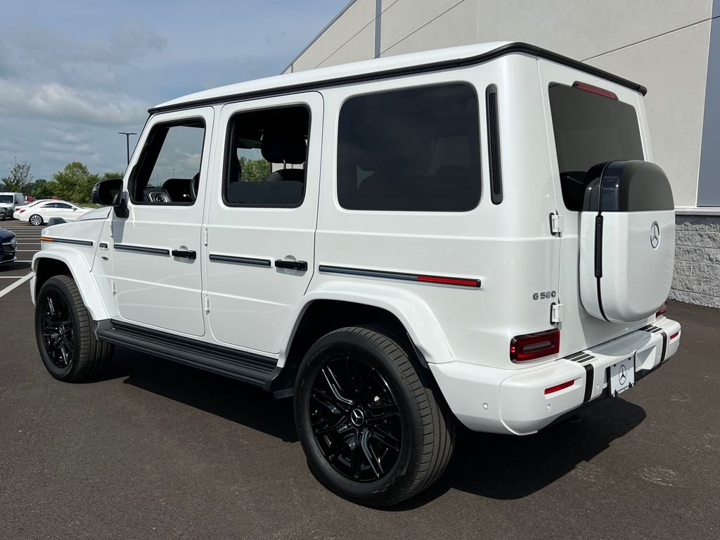 Certified Used 2025 White Mercedes-Benz G 580 image 5