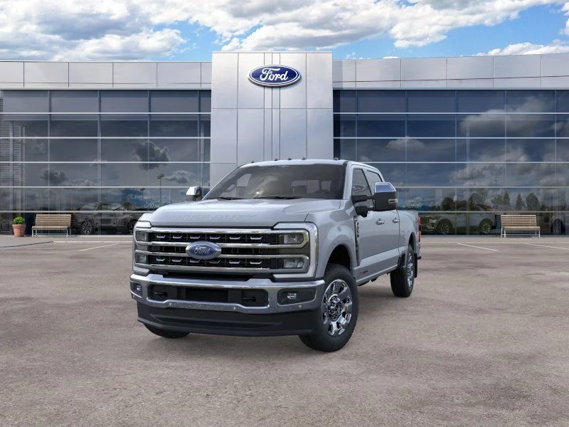 New 2026 Glacier Gray Metallic Tri-Coat Ford F-350® Lariat® image 2