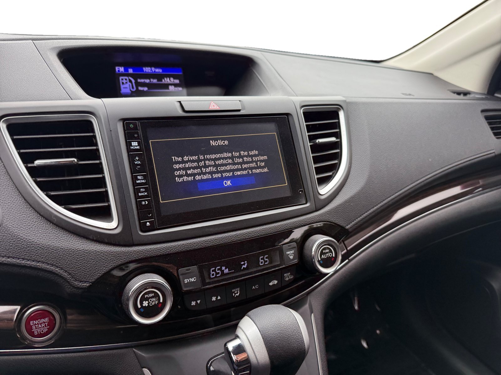 Used 2015 Crystal Black Pearl Honda Touring image 12