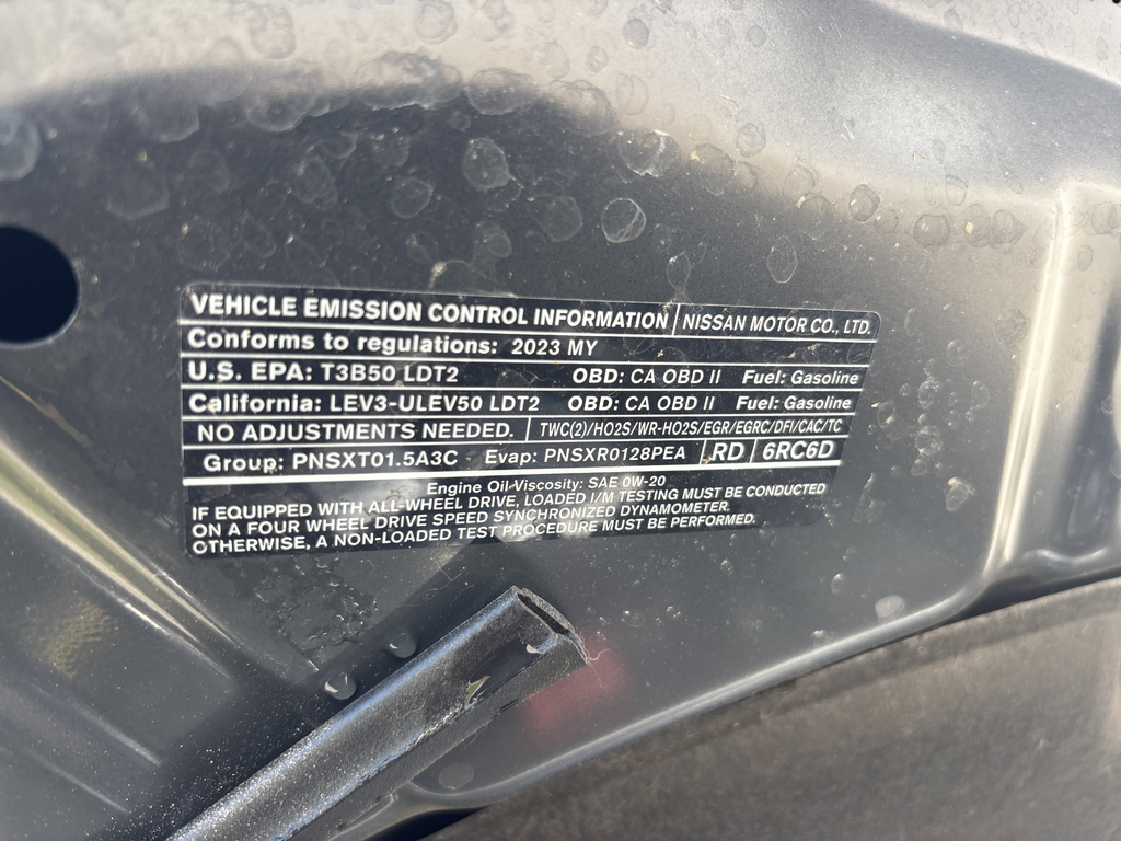 Used 2023 Super Black Nissan SV image 27