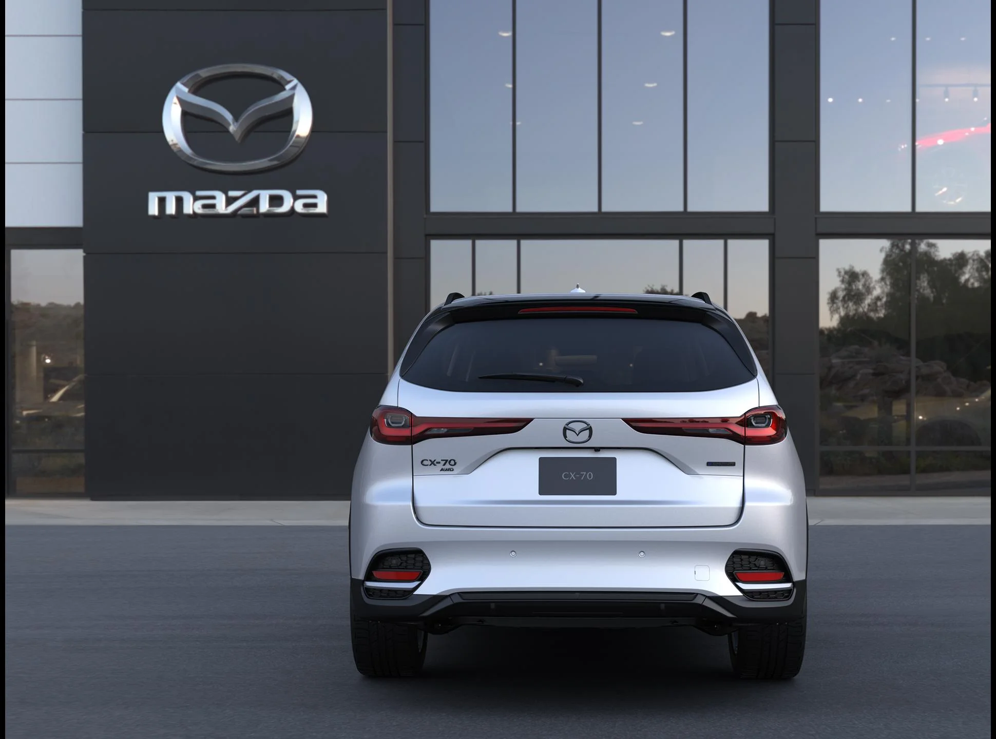 New 2026 Rhodium White Premium Mazda 3.3 Turbo Premium AWD image 4