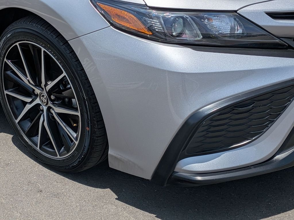 Used 2021 Silver Toyota SE image 22