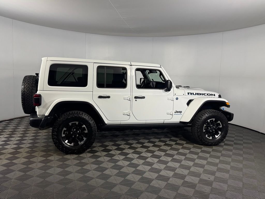 Used 2024 White Jeep Rubicon 4xe image 7