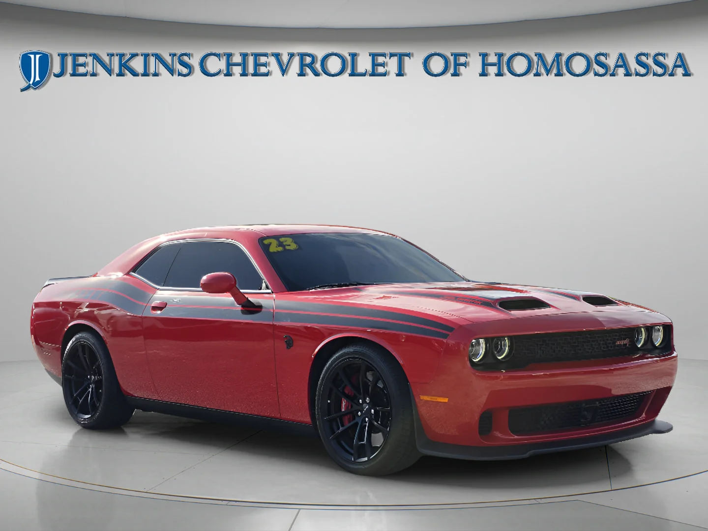 Used 2023 Torred Clearcoat Dodge SRT Hellcat Jailbreak image 1