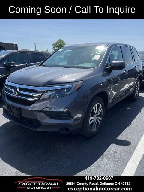 Used 2017 Gray Honda EX-L image 1