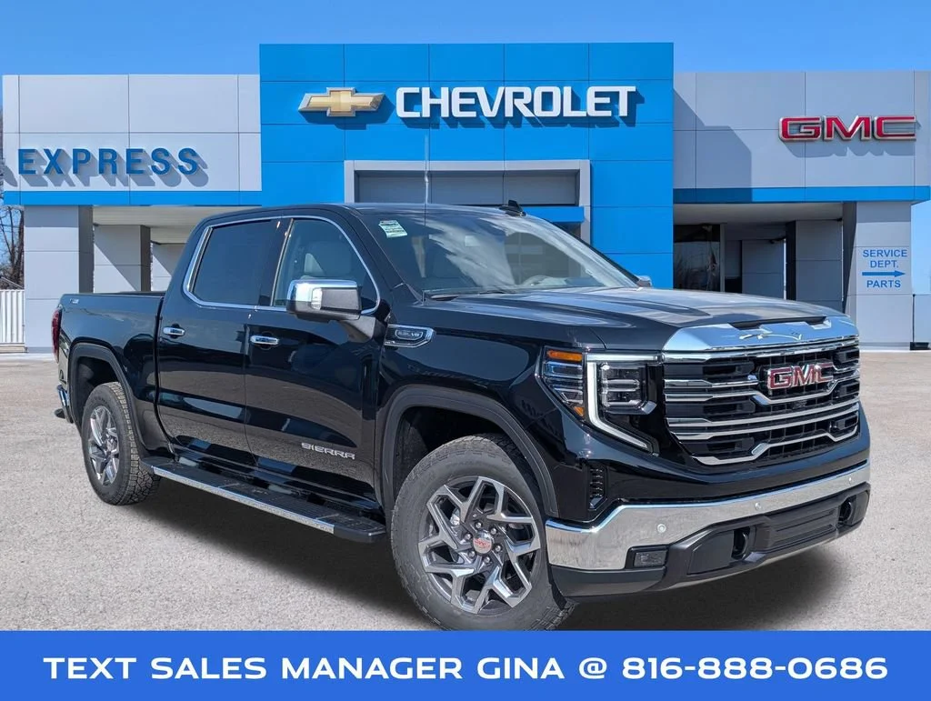 New 2026 Onyx Black GMC SLT image 1