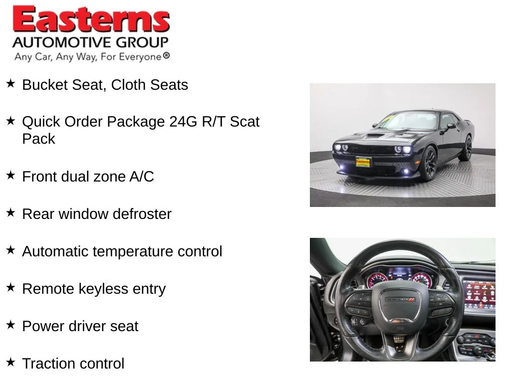 Used 2021 Black Dodge R/T Scat Pack image 11