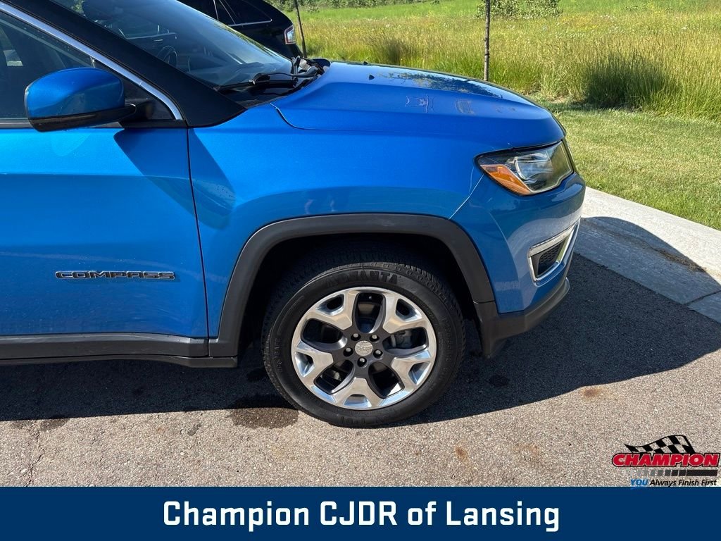 Used 2021 Laser Blue Jeep Limited image 37