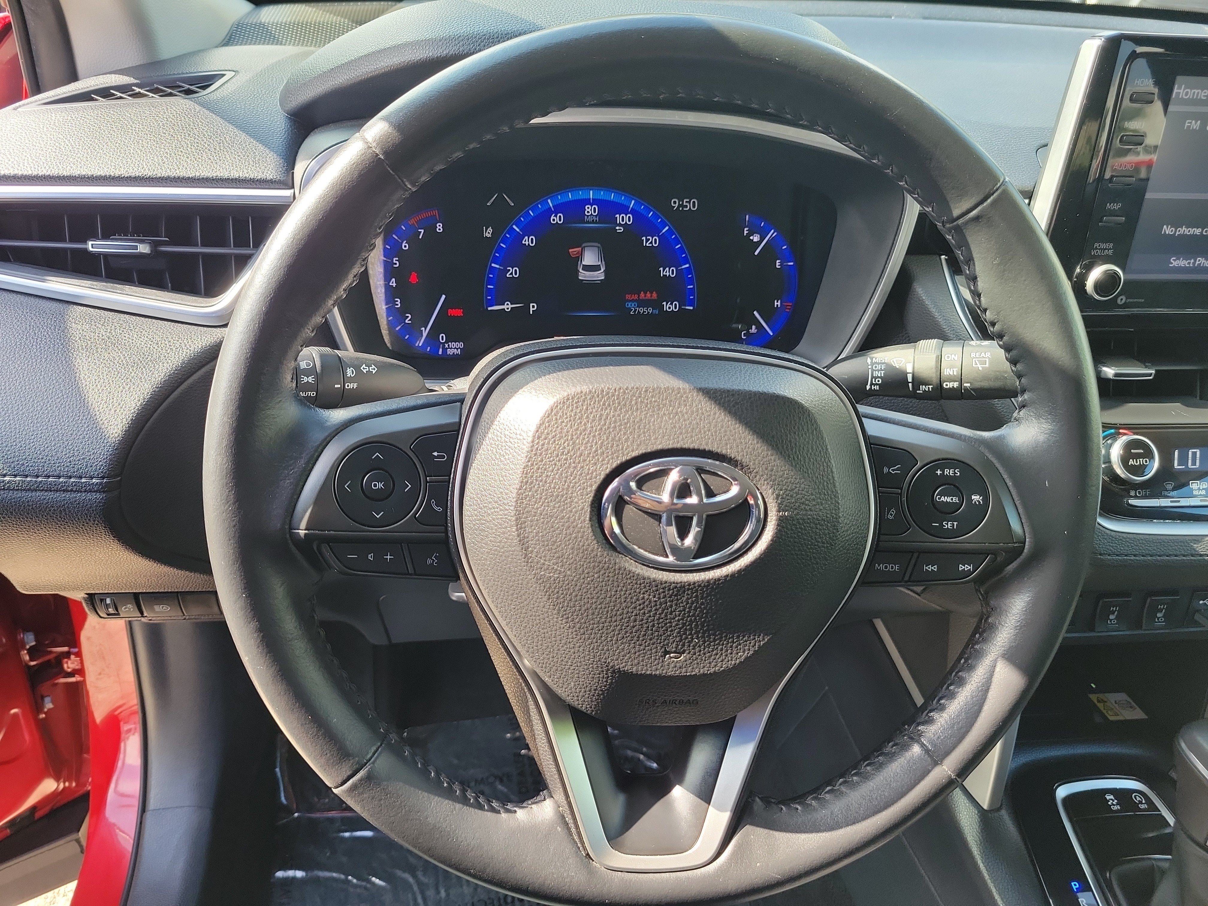 Used 2022 Barcelona Red Metallic Toyota XLE image 25