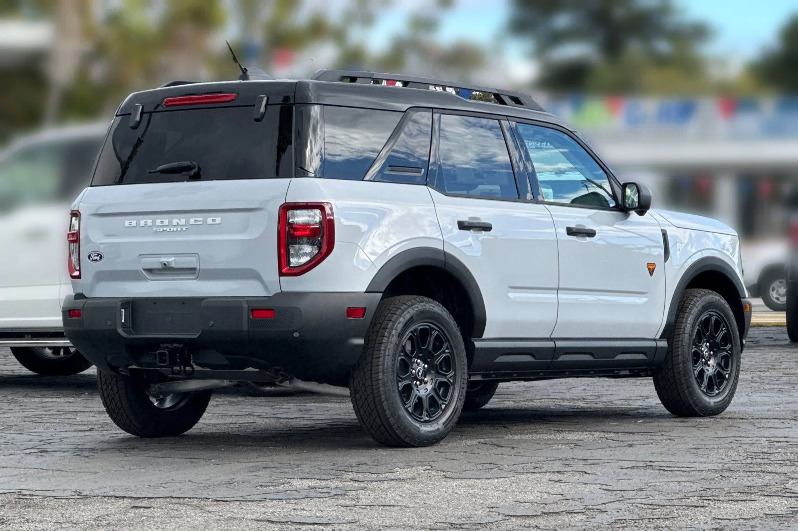 New 2026 Space White Metallic Ford Badlands® image 3