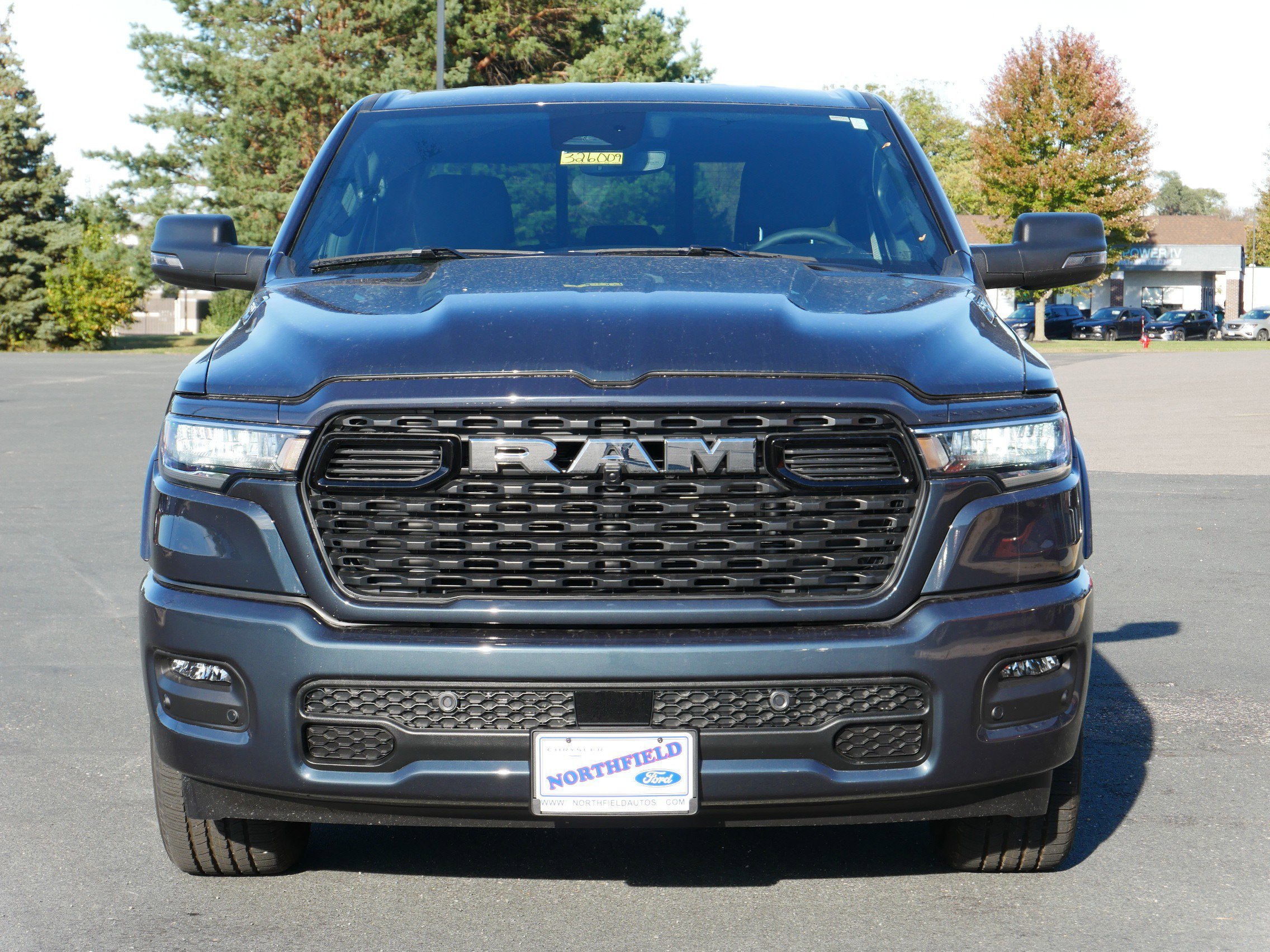 New 2026 Forged Blue Metallic Exterior Paint RAM Big Horn image 3