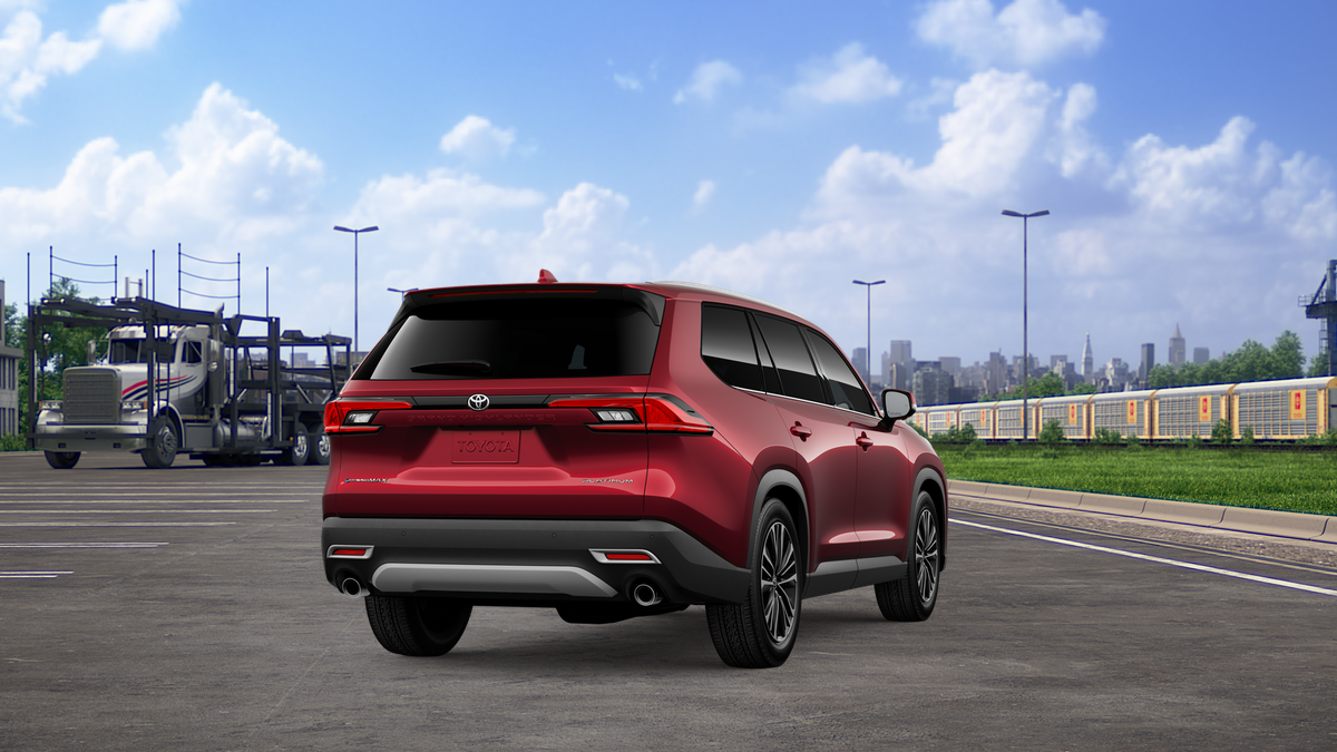 New 2026 Ruby Flare Pearl Toyota Hybrid MAX Platinum image 9