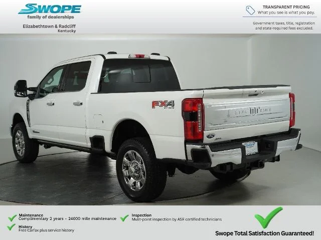 New 2026 Star White Metallic Tri-Coat Ford F-250® King Ranch® image 47