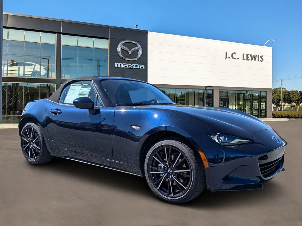 New 2026 Deep Crystal Blue Mica Mazda Grand Touring image 1
