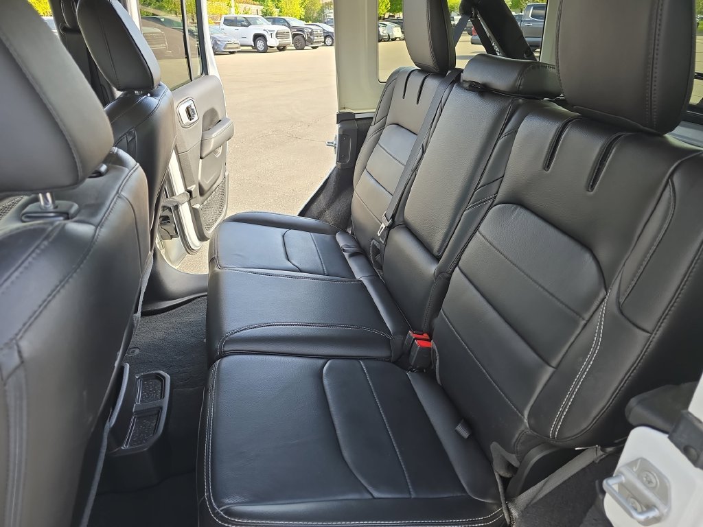 Used 2021 White Jeep Unlimited Sahara 4xe image 15