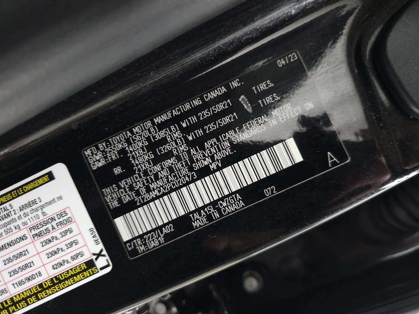 Certified Used 2023 Caviar Lexus RX 350 image 39