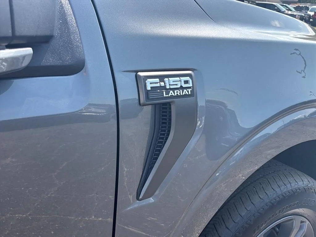 Certified Used 2023 Carbonized Gray Metallic Ford Lariat image 12