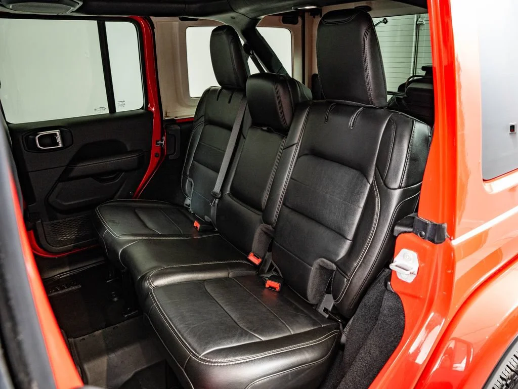 Used 2022 Firecracker Red Clearcoat Jeep Unlimited Sahara image 44