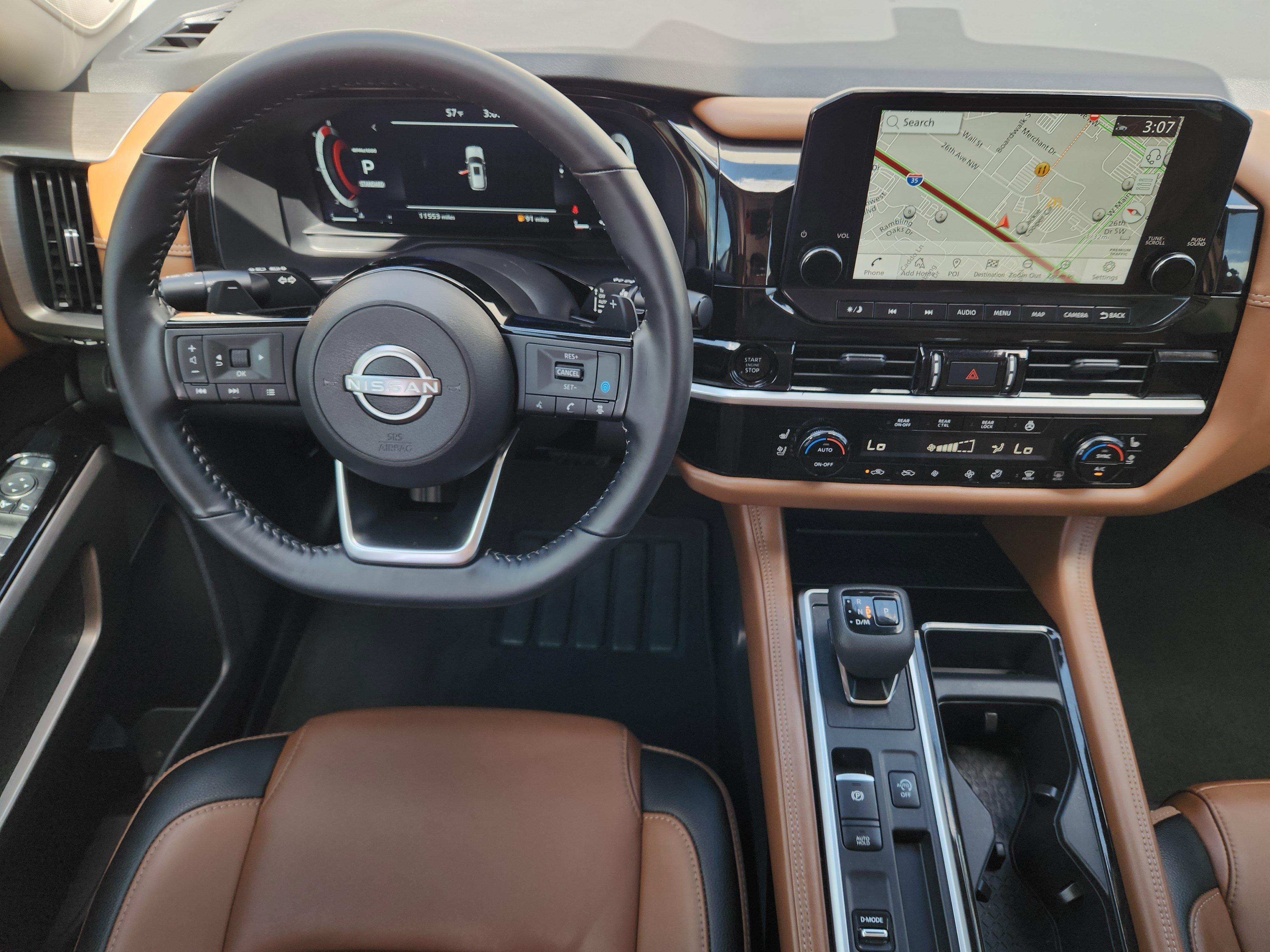 Used 2025 Scarlet Ember Tintcoat/Super Black Nissan Platinum image 29