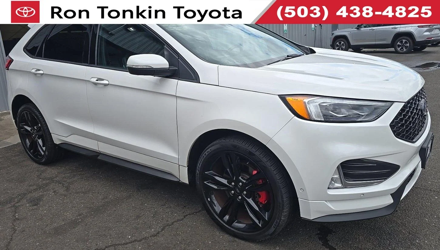 Used 2022 Star White Metallic Tri-Coat Ford ST image 1