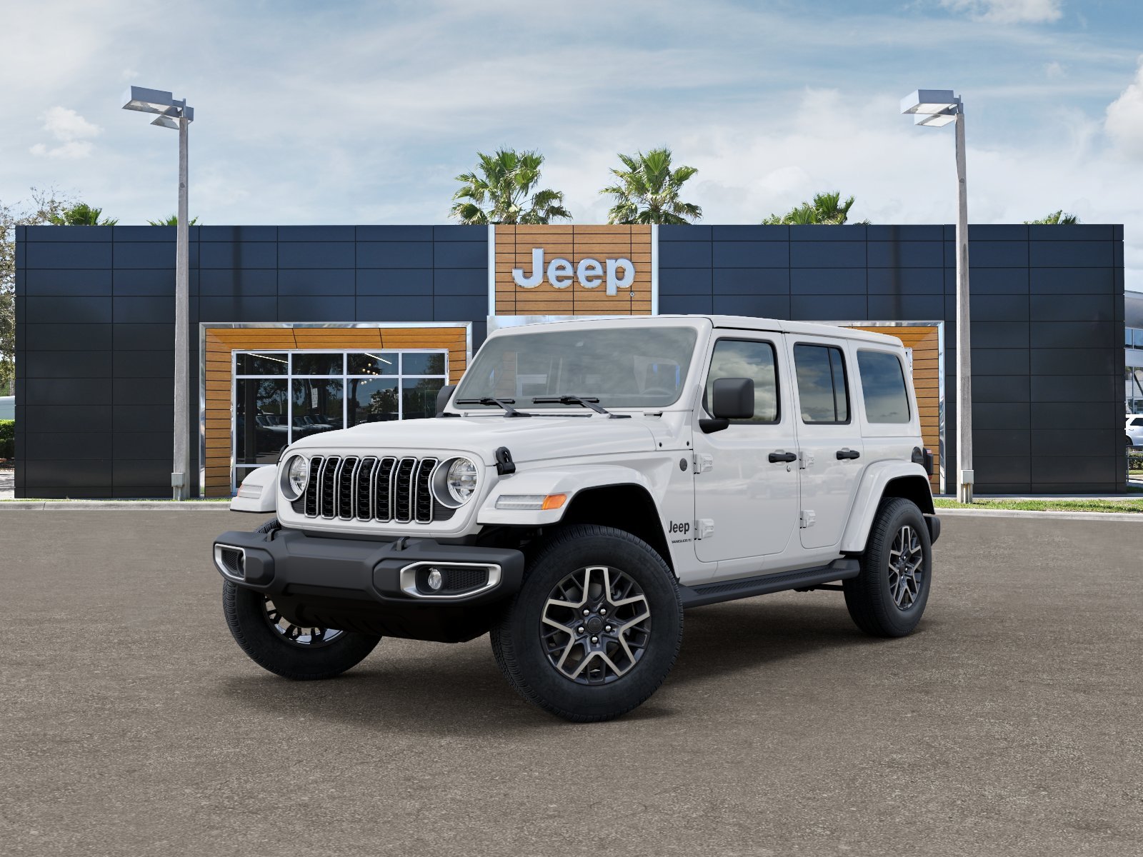 New 2026 Bright White Clearcoat Jeep Sahara image 27