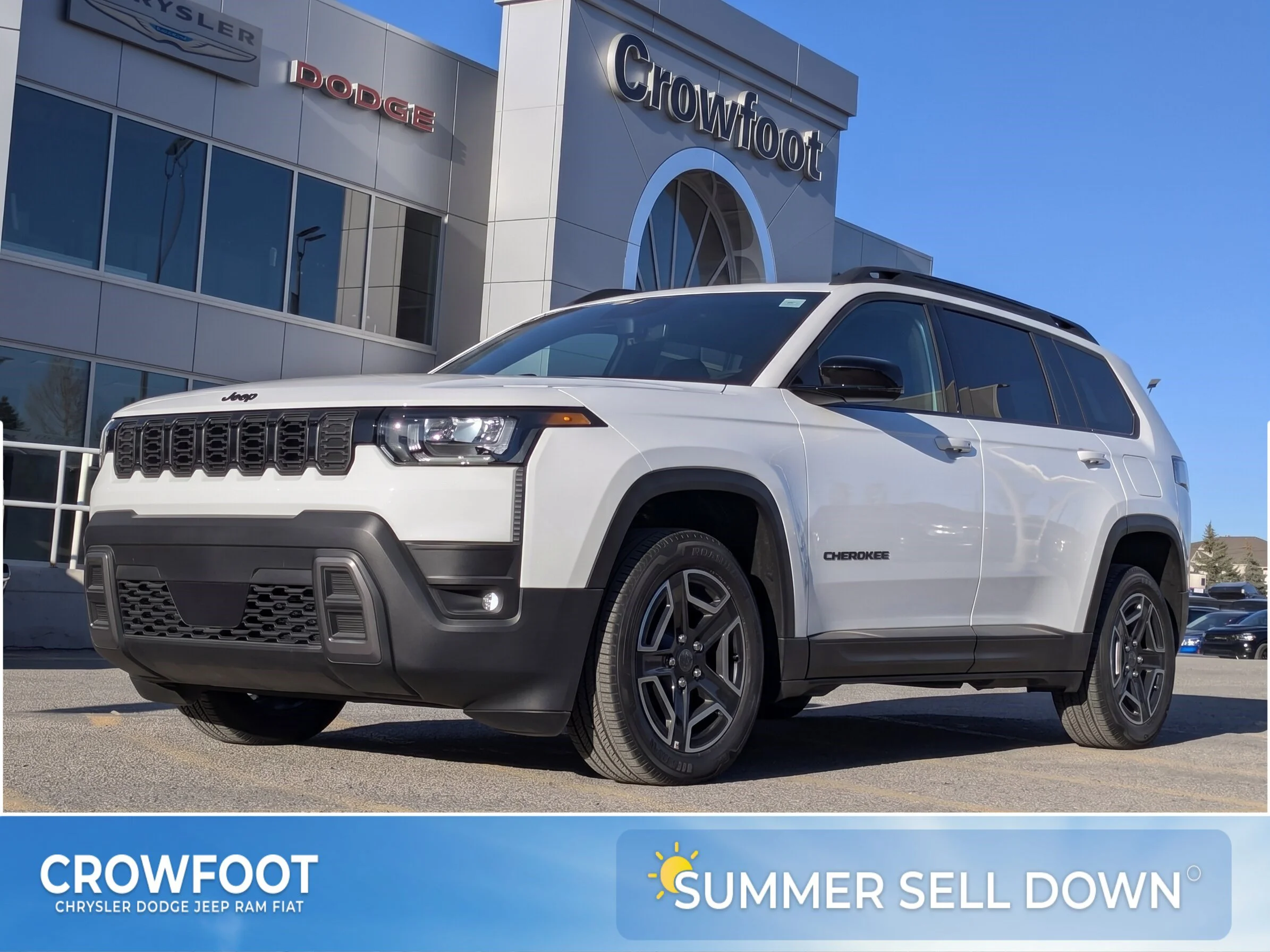 New 2026 White Jeep Limited - - Limited Pkg (23G) - Tech Group - Mopar Interior Protection Pkg - Compact Spare Tire & Mo image 1
