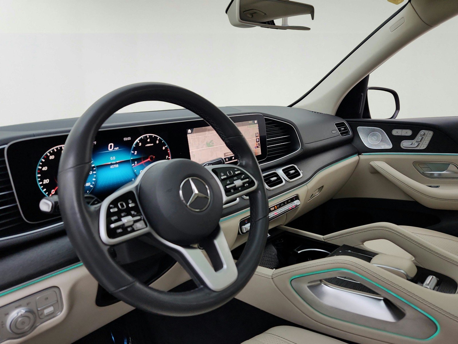 Certified Used 2020 Lunar Blue Metallic Mercedes-Benz GLS 450 image 16