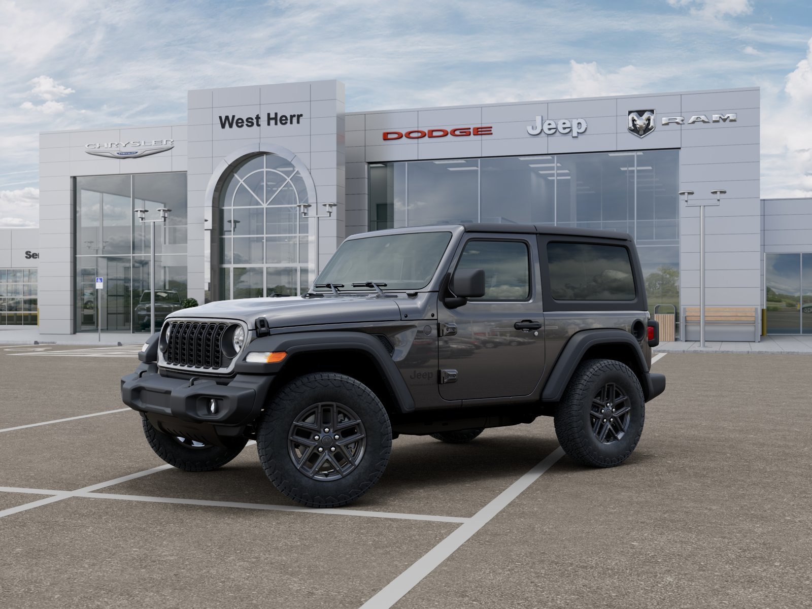 New 2026 Granite Crystal Metallic Clearcoat Jeep Sport S image 52