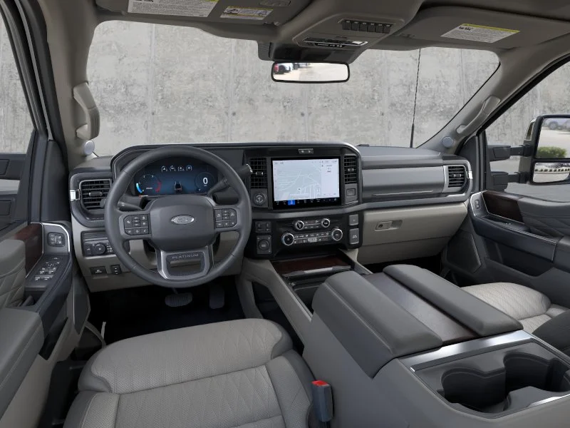New 2026 Star White Metallic Tri-Coat Ford F-350® Platinum® image 9