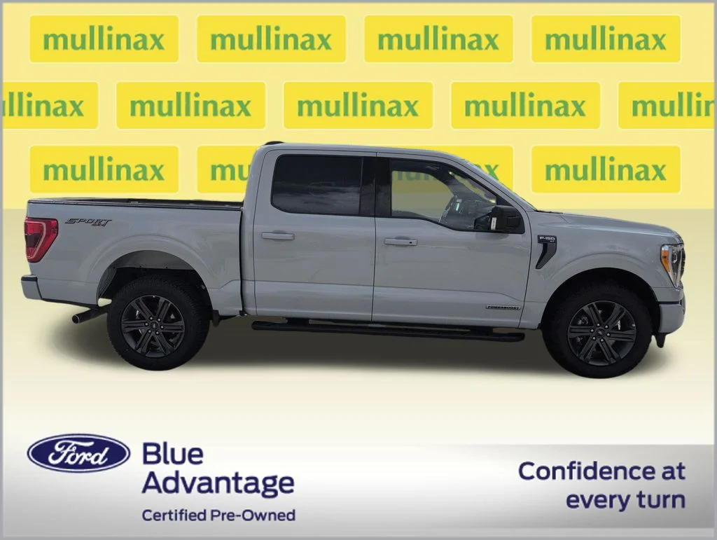 Certified Used 2023 White Ford XLT image 2