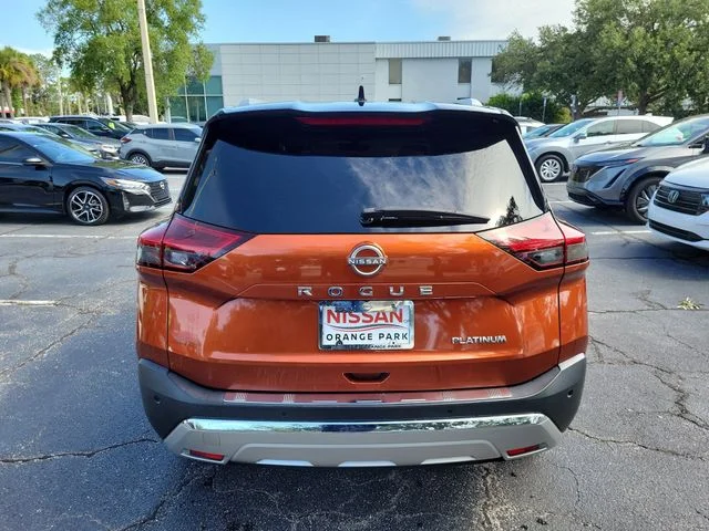 Used 2022 Orange Nissan Platinum image 8