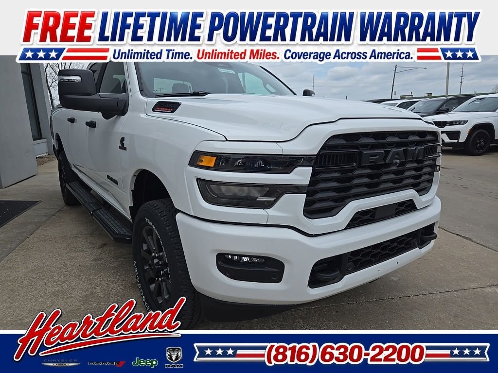 New 2026 Bright White Clear-Coat Exterior Paint RAM Big Horn image 17
