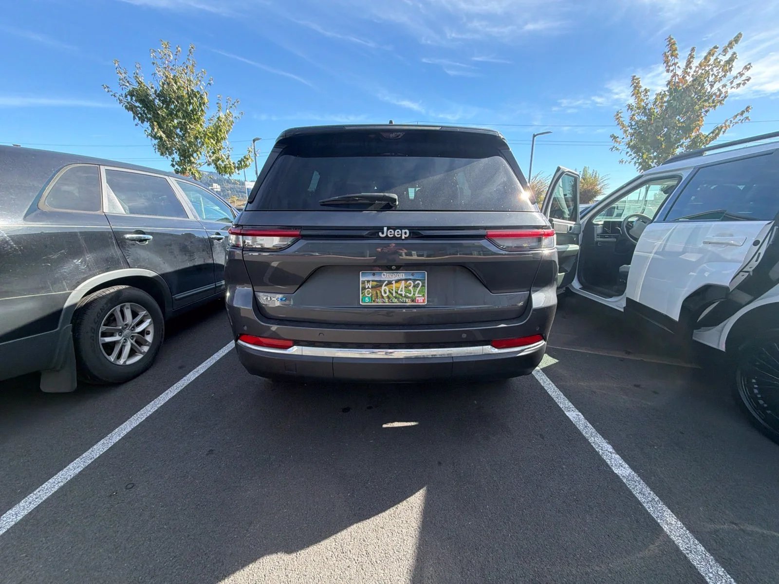 Used 2022 Gray Jeep 4xe image 4