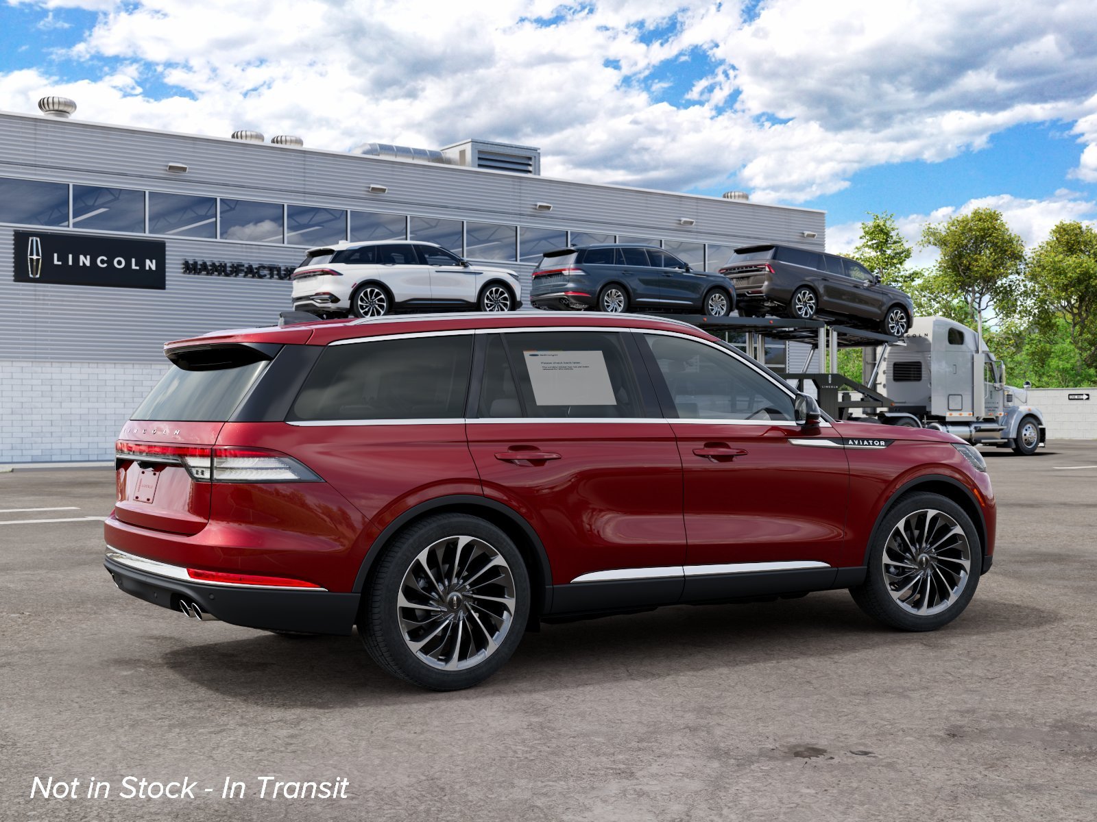 New 2027 Ruby Red Metallic Tinted Clearcoat Lincoln Reserve image 6