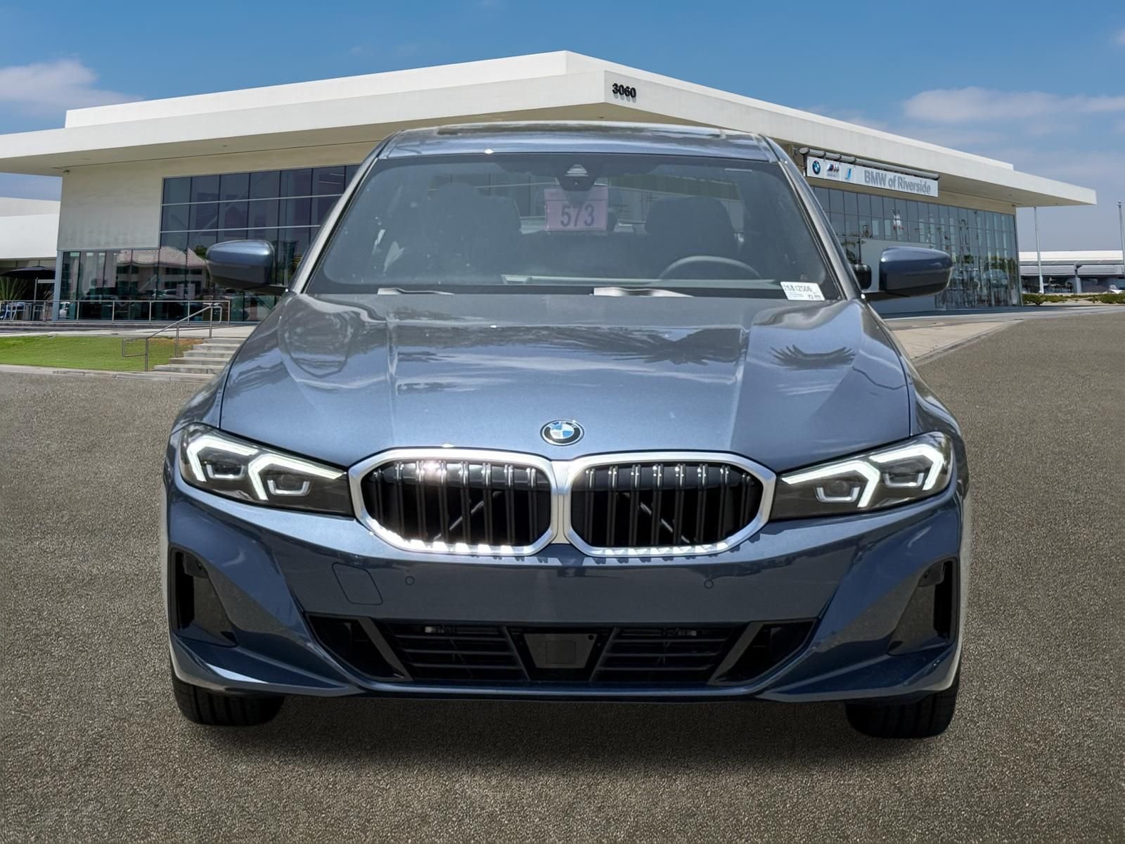 New 2026 Arctic Race Blue metallic BMW 330i image 3