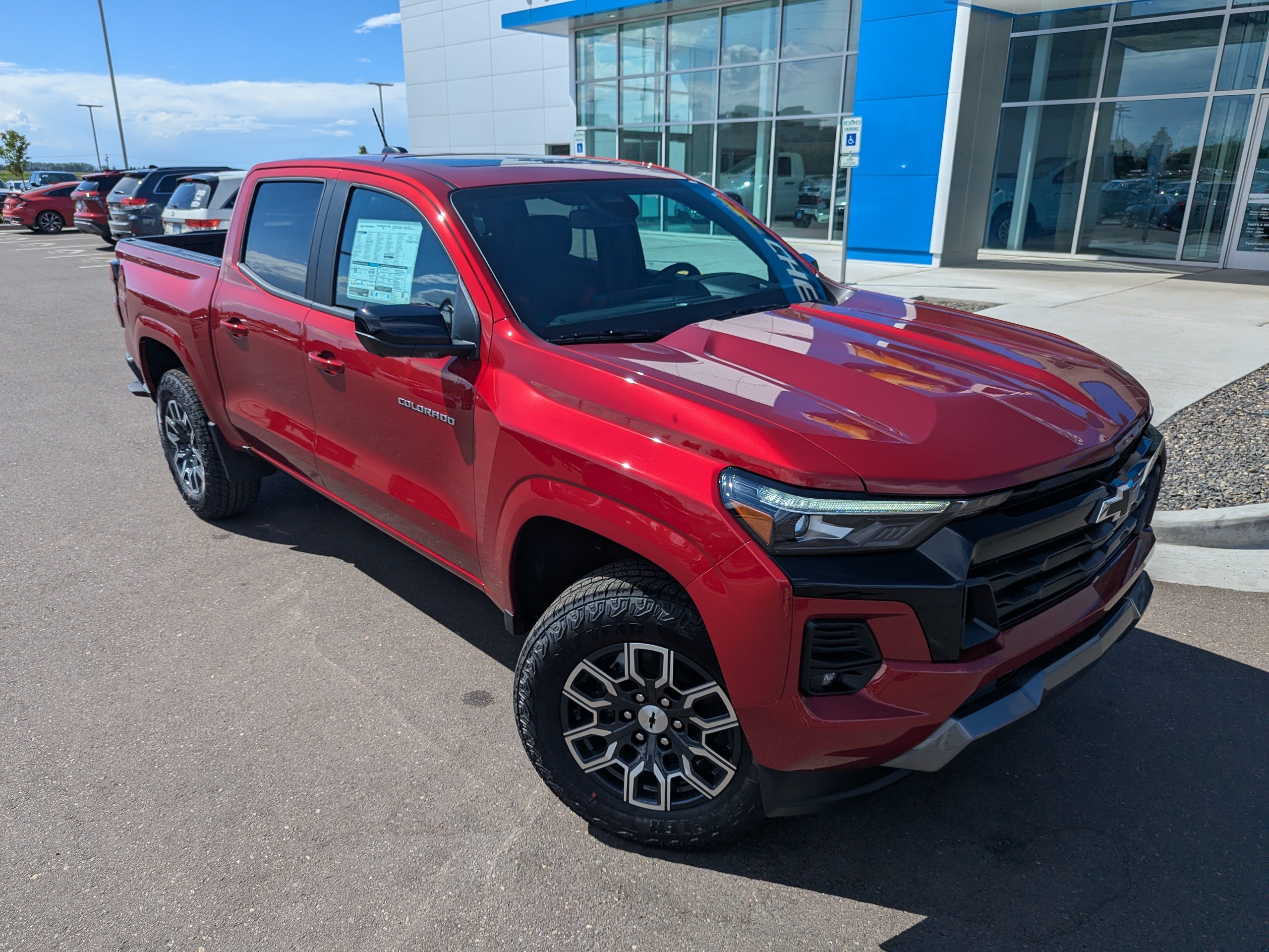 New 2026 Radiant Red Tintcoat Chevrolet Z71 image 2
