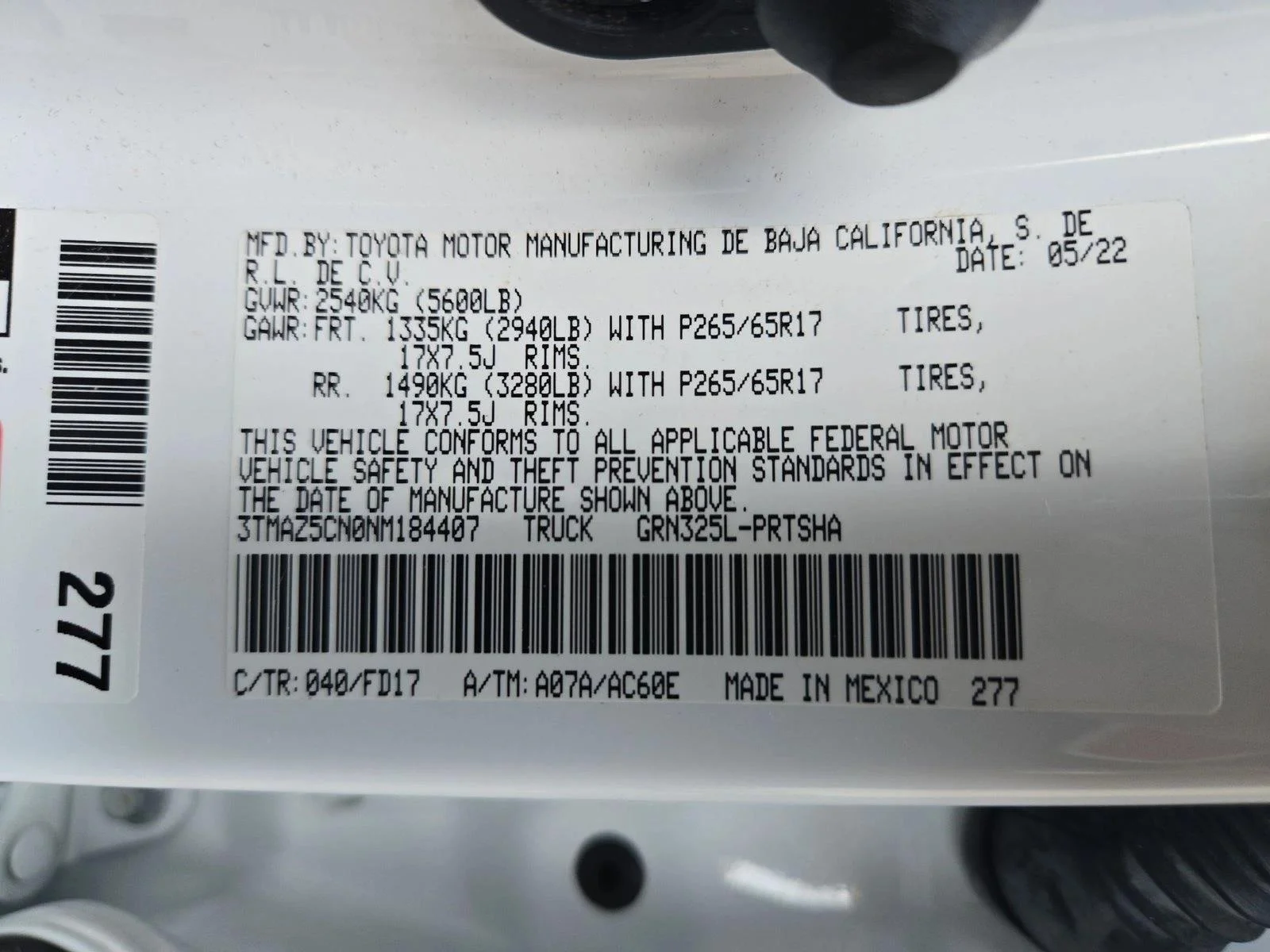 Used 2022 White Toyota TRD Sport image 14