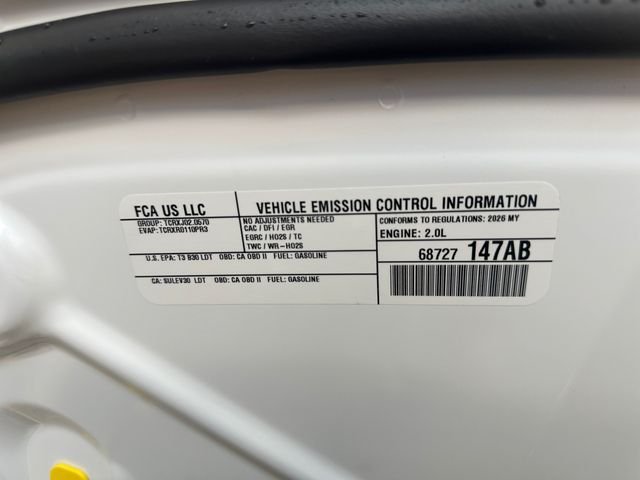 New 2026 Bright White Clear-Coat Exterior Paint Jeep Trailhawk image 20