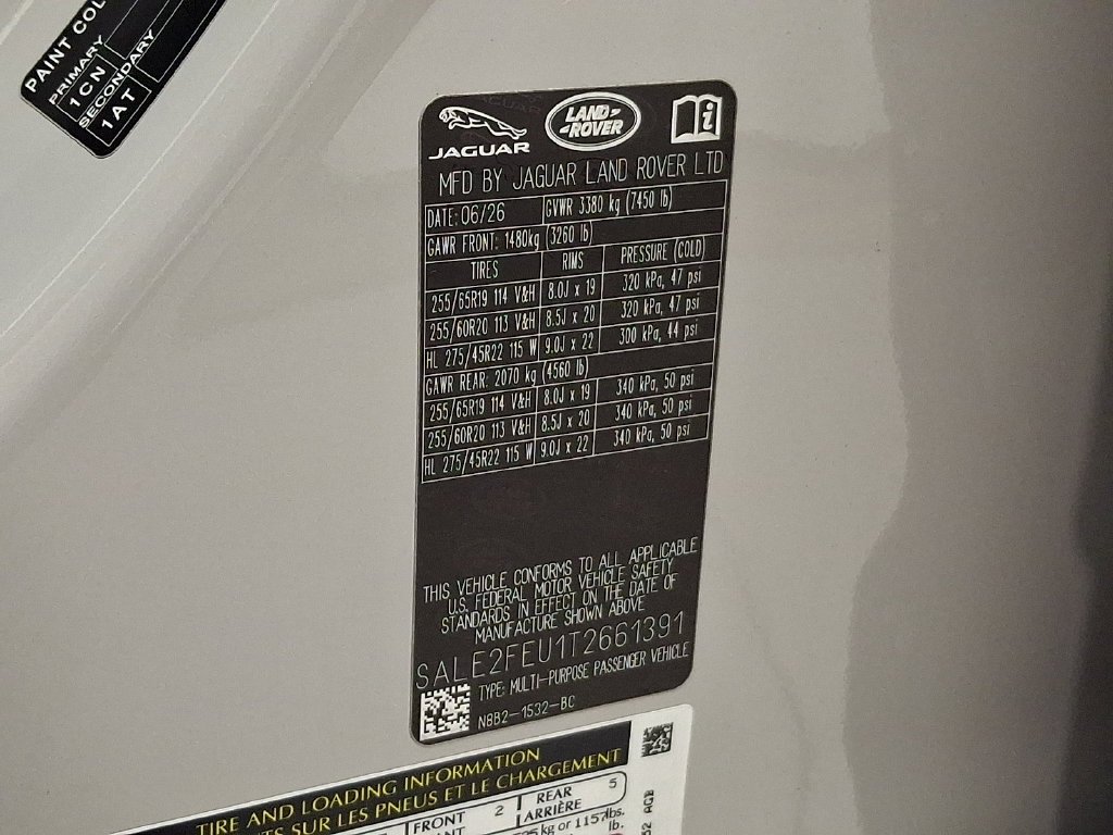 New 2026 Borasco Grey Land Rover X-Dynamic SE image 21
