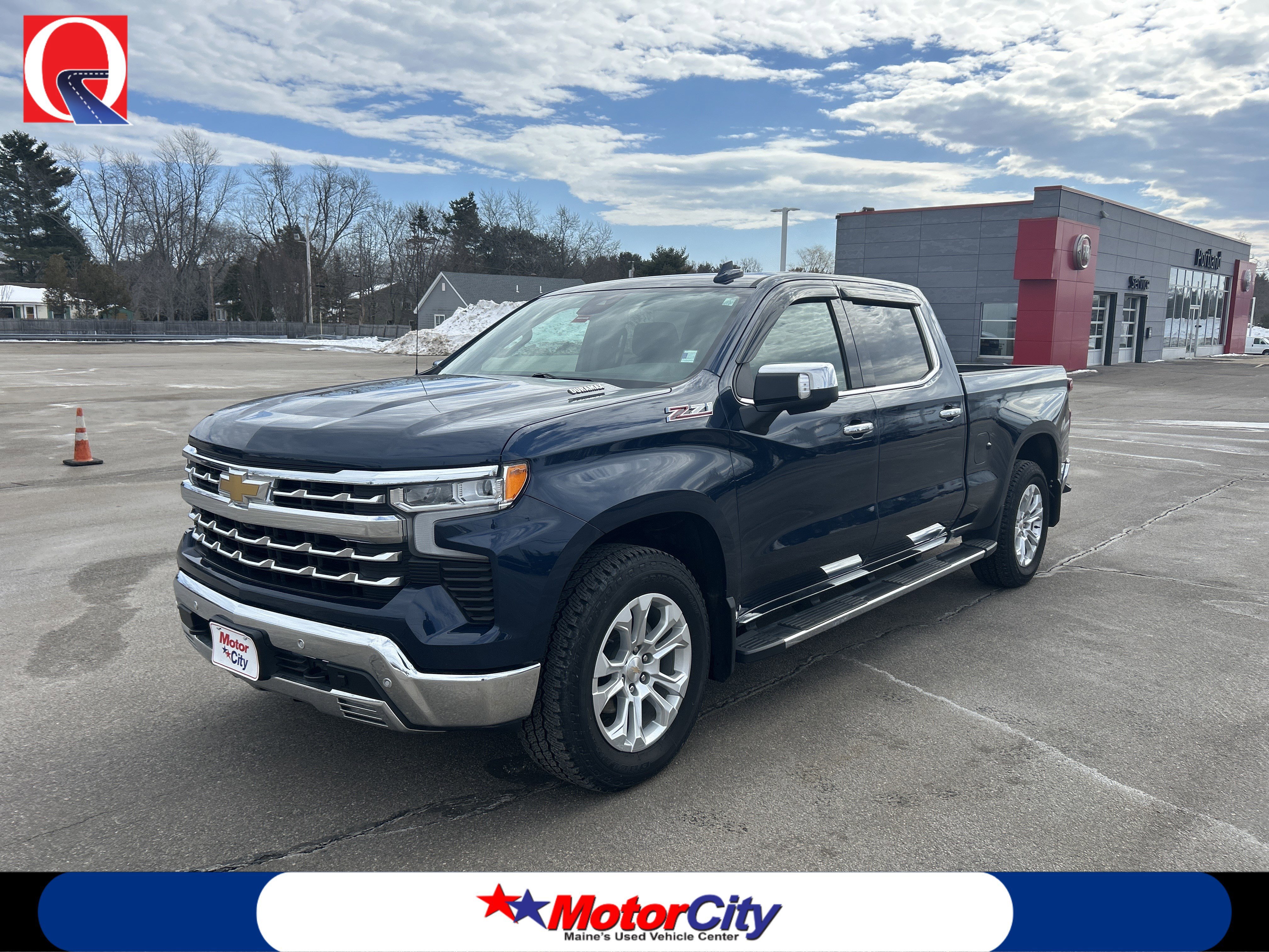 Used 2023 Northsky Blue Metallic Chevrolet LTZ image 1