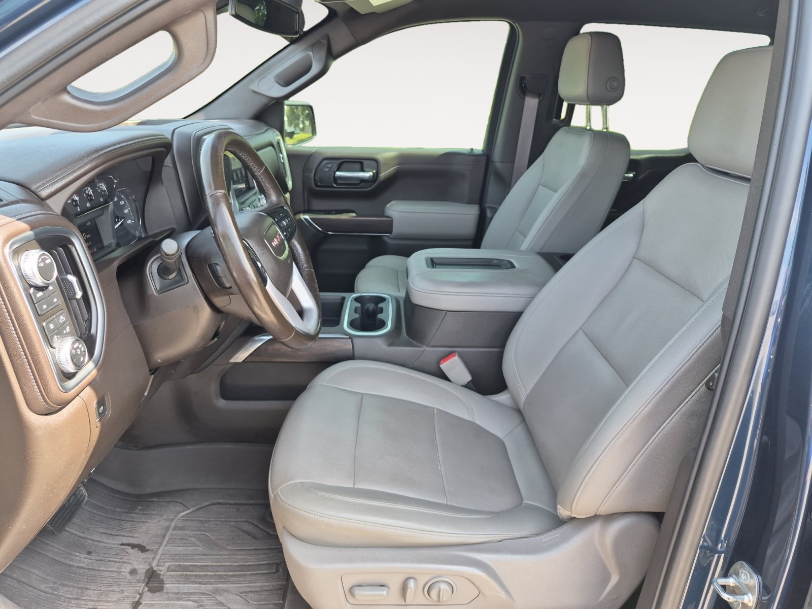 Used 2022 PACIFIC BLUE METALLIC GMC SLT image 22