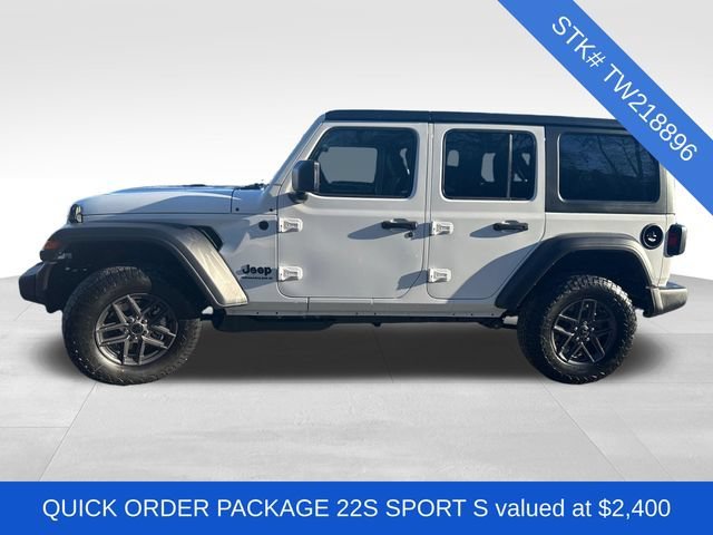 New 2026 Bright White Clearcoat Jeep Sport S image 4