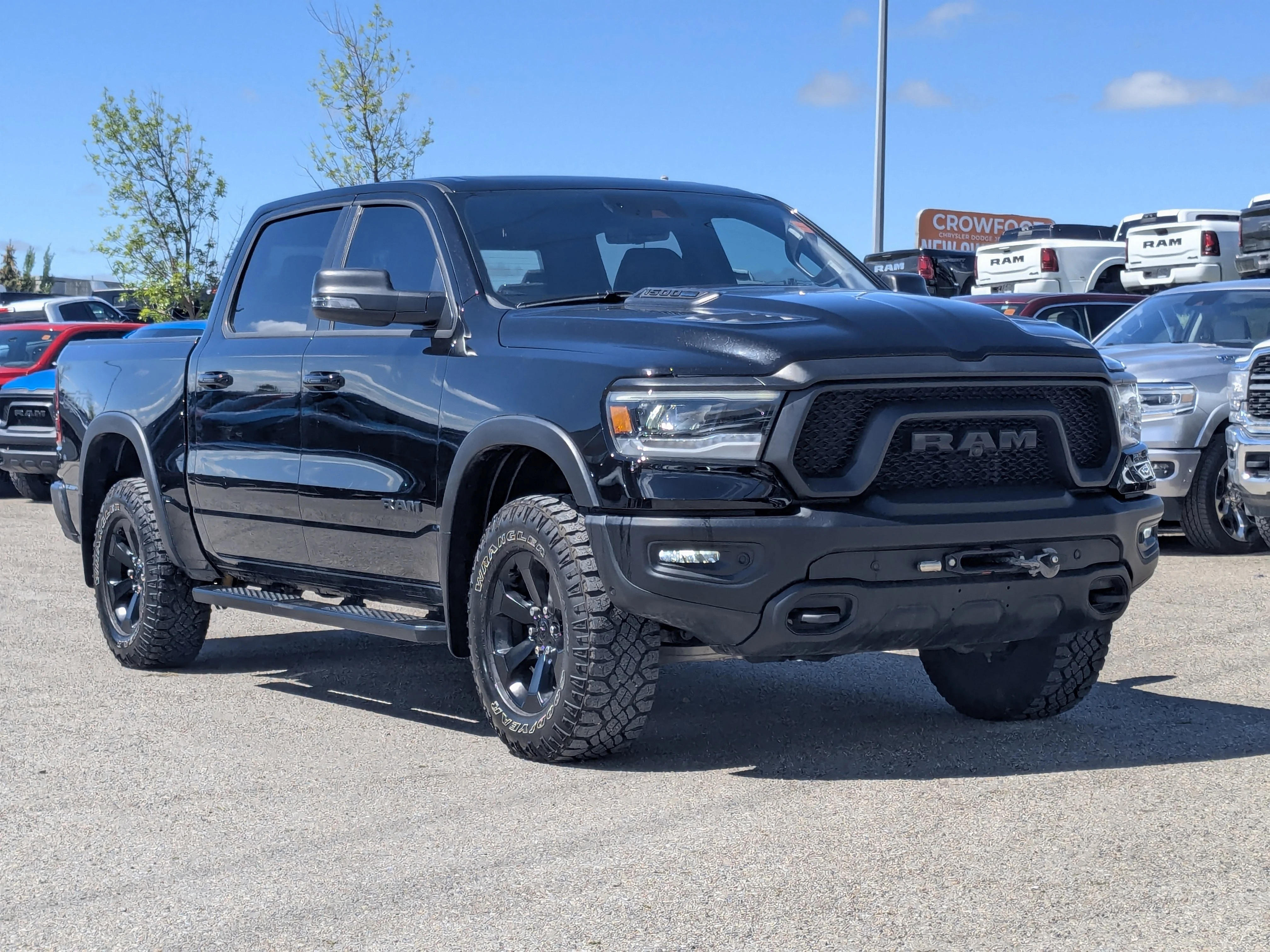 Used 2024 Black RAM Rebel - GT Pkg - Rebel Level II - Dual Pane Sunroof - Night Edition - LOADED TRUCK image 2