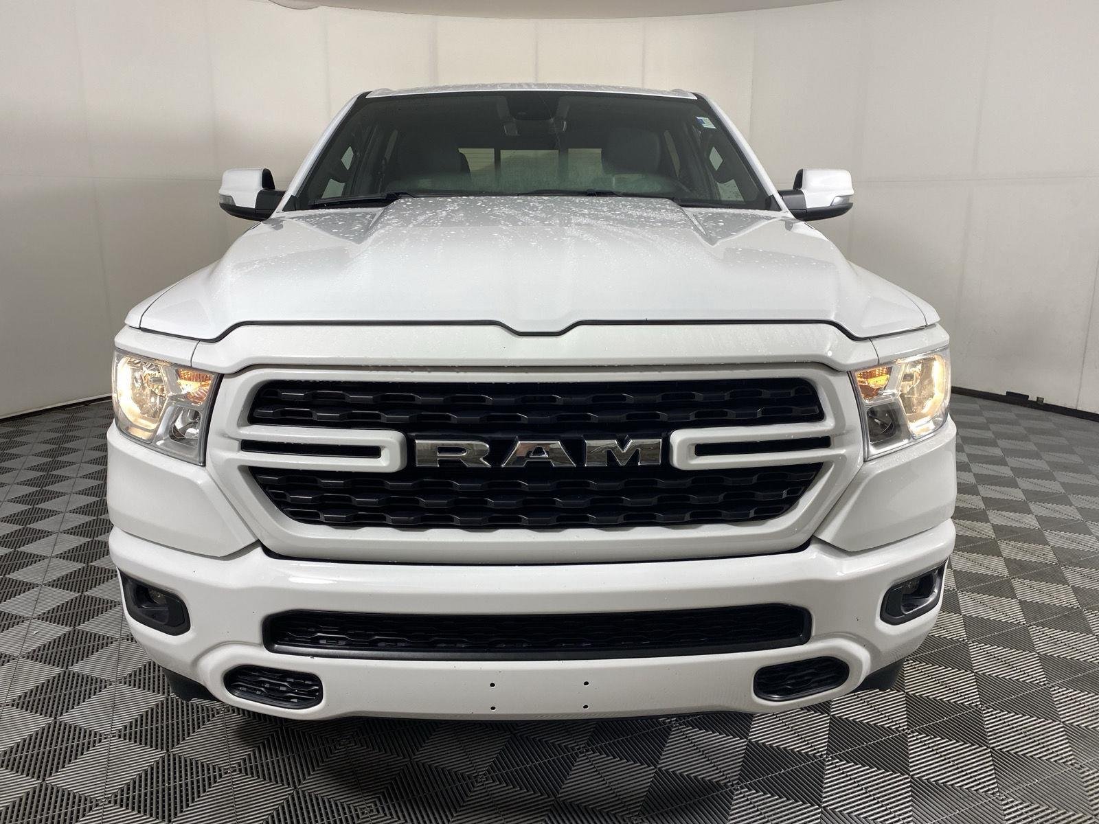Used 2023 Bright White Clearcoat Ram Big Horn image 8
