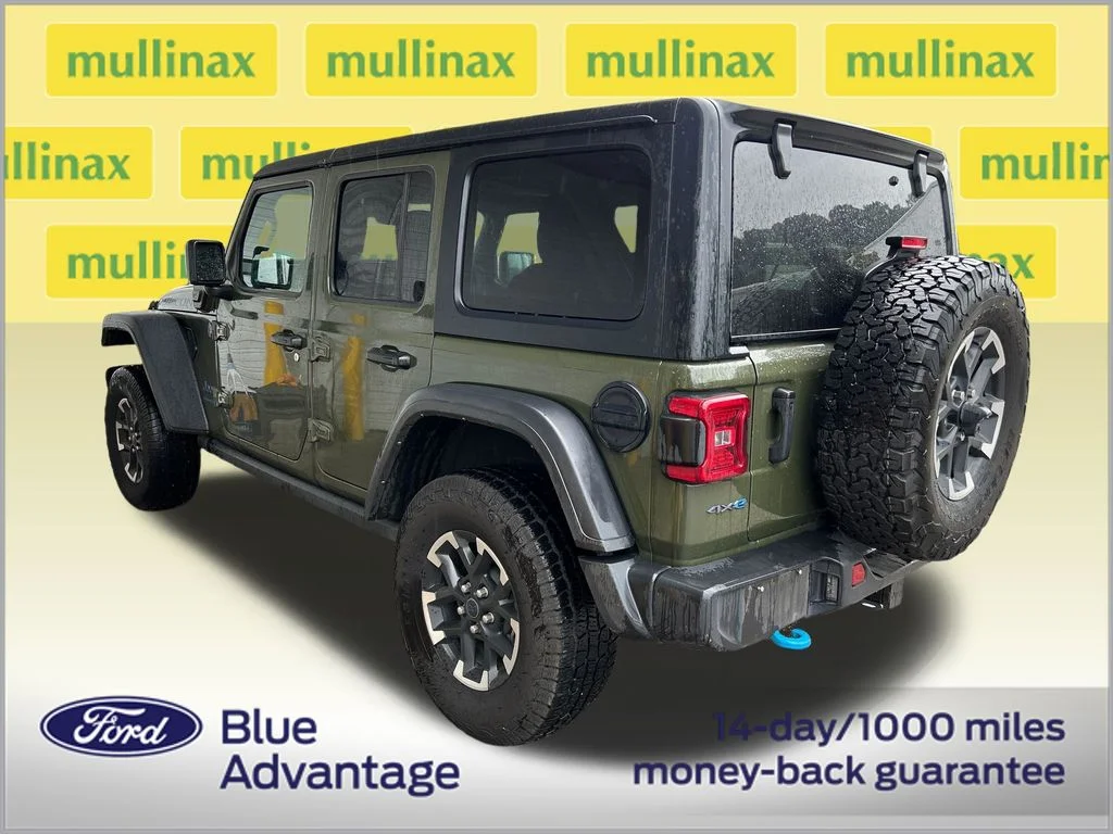 Certified Used 2024 Green Jeep Rubicon 4xe image 3