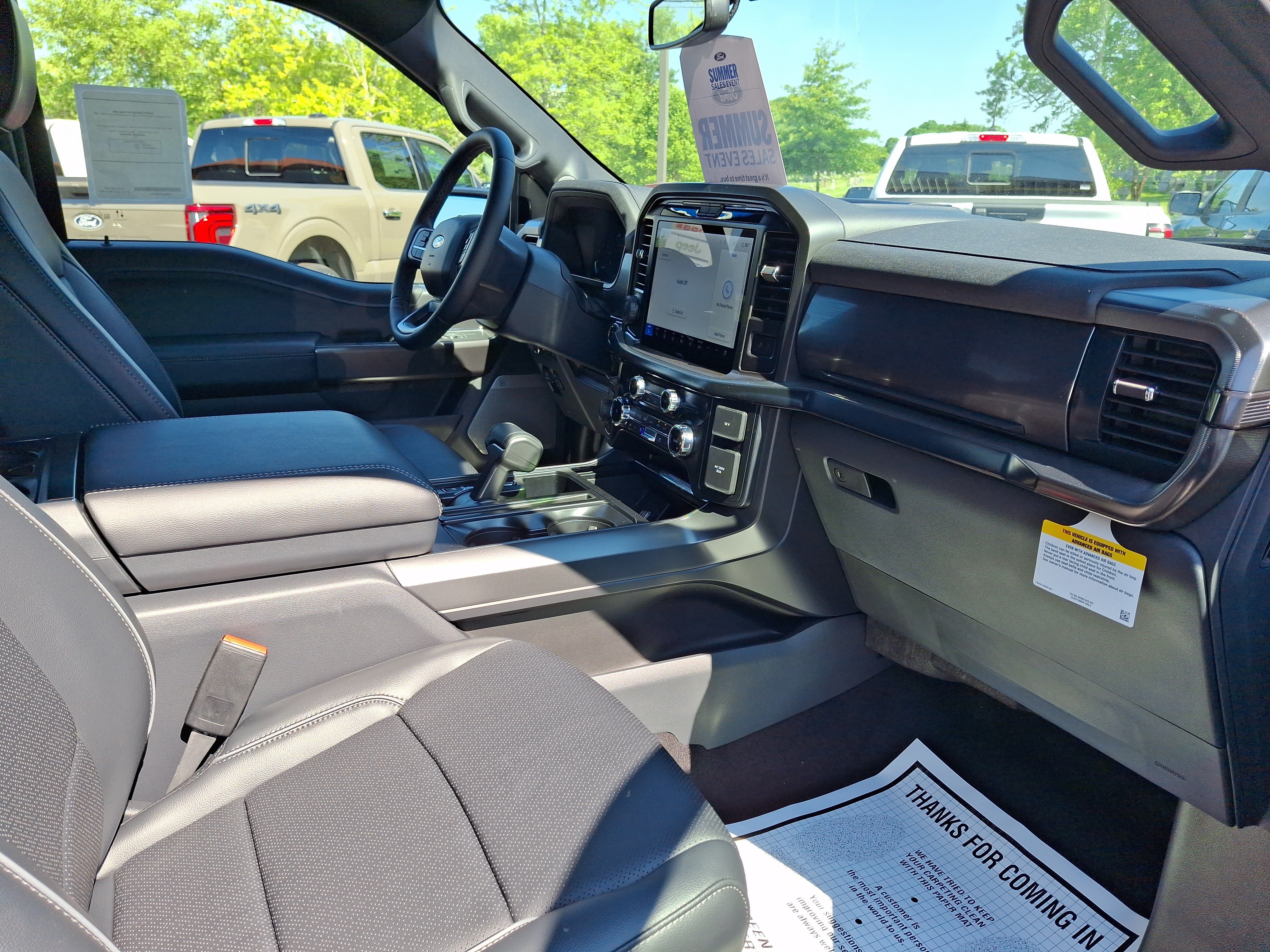 New 2026 Agate Black Metallic Ford Lariat® image 16