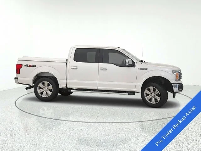 Used 2018 White Platinum Ford Lariat image 8