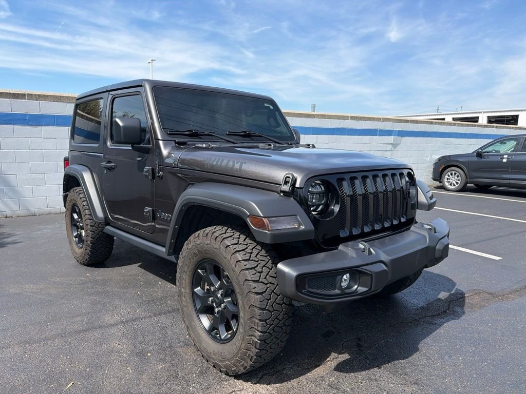 Used 2021 Crystal Metallic Jeep Willys image 7