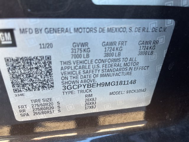Used 2021 OXFORD BROWN METALLIC Chevrolet Custom image 27